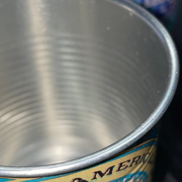 DEEP Eddy Vodka & Lemon Infused Vodka Tin Can Cups Set of 4 Collectible - Picture 4 of 11